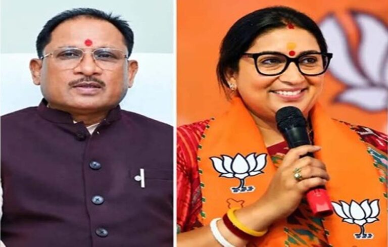 सीएम साय ने तैयार किया स्मृति ईरानी का दौरा प्लान, अलग-अलग स्तर पर होंगी बैठकें