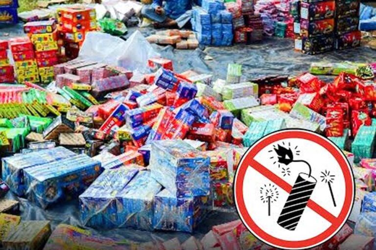 MP में अवैध पटाखों के भंडारण और बिक्री पर पुलिस की बड़ी कार्रवाई